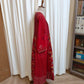 EBINOY KURTA (RED) - READY TO SHIP
