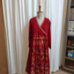 EBINOY KURTA (RED) - READY TO SHIP