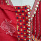 EBINOY KURTA (RED) - READY TO SHIP